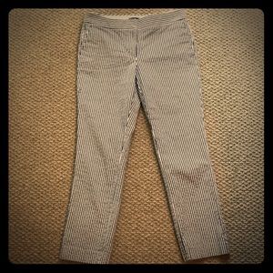J Crew cropped pants.